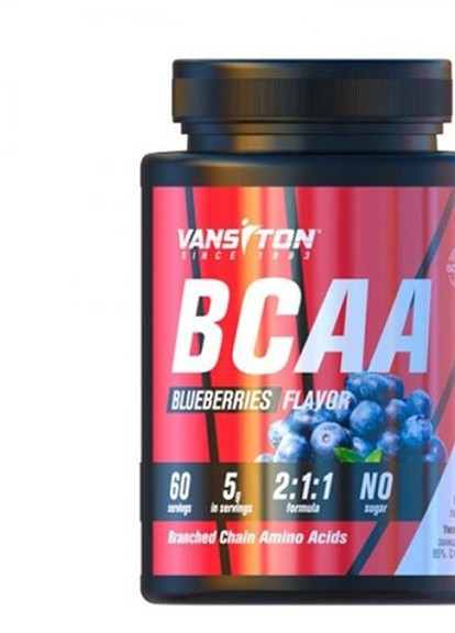BCAA 300 g /60 servings/ Blueberries Vansiton (258499554)