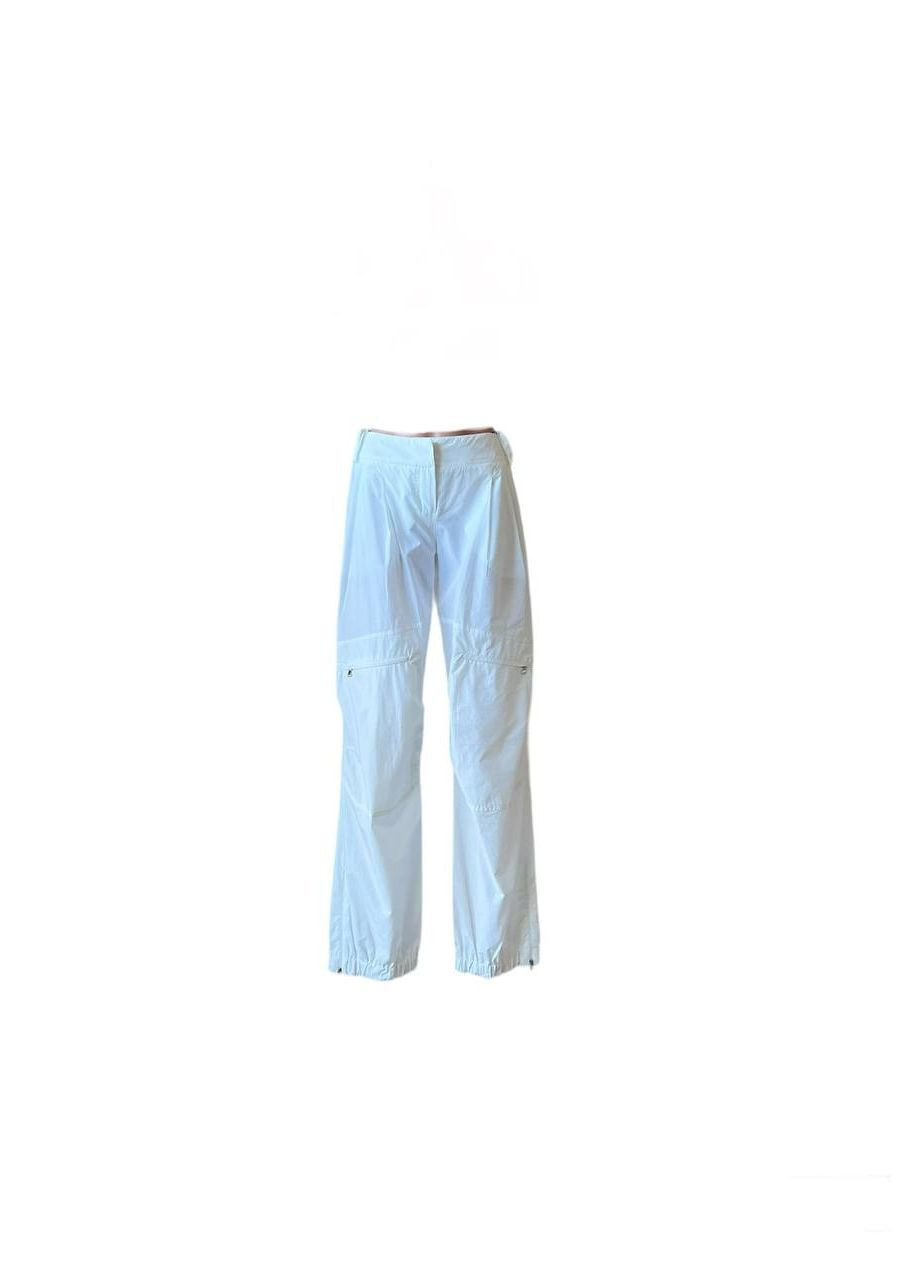 Белые кэжуал демисезонные брюки Alysi