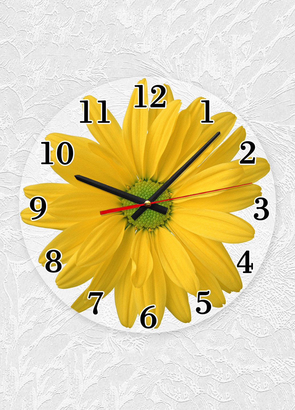 Годинник настінний :: Квітка (на прозорій основі) Creative (266700747)