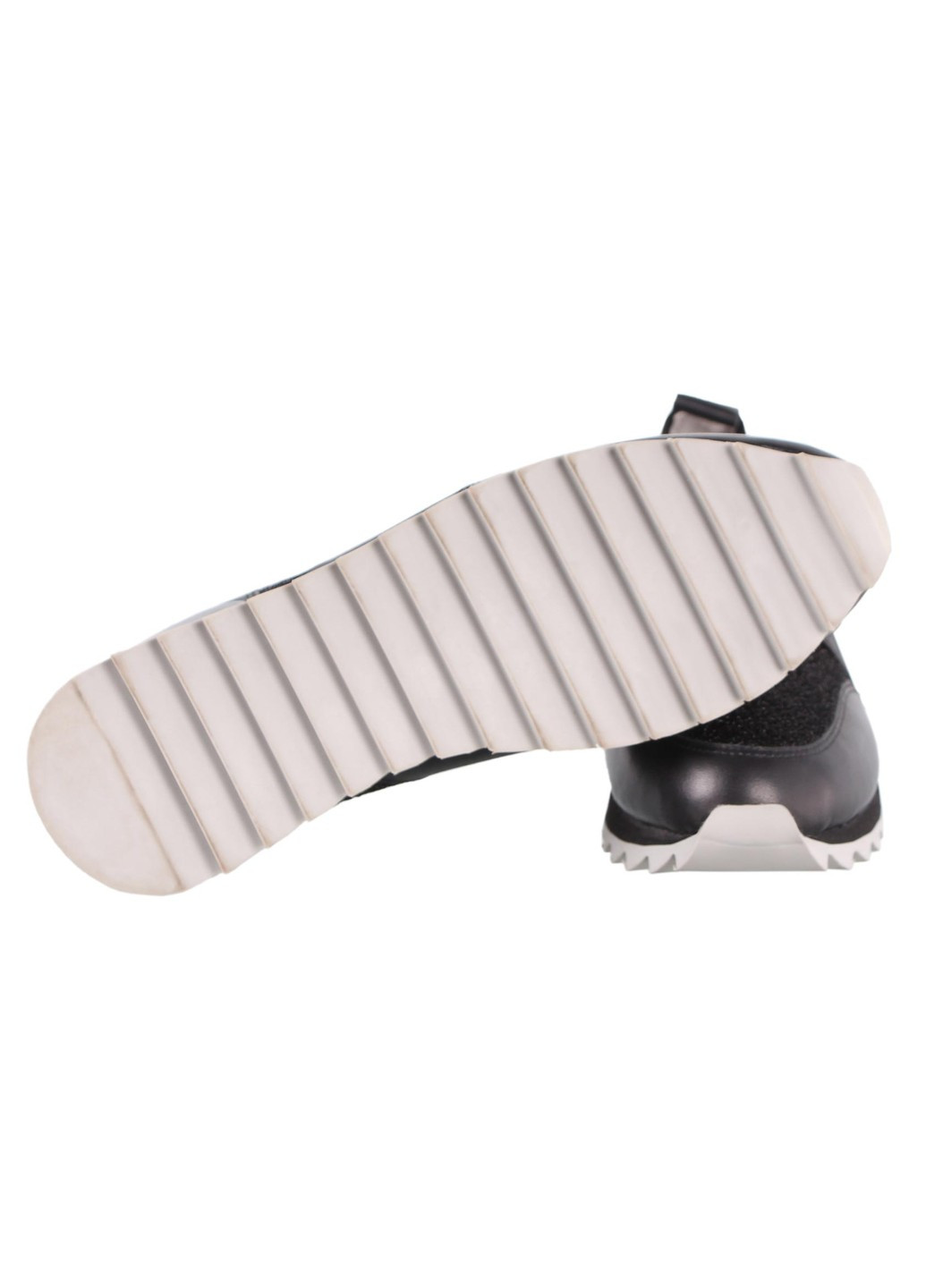 Женские кроссовки 302291 Deenoor чёрные демисезоны (259683151)