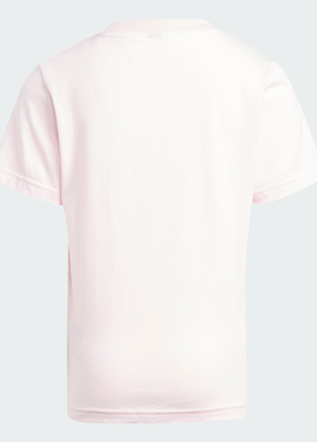 Розовая демисезонная футболка essentials logo adidas