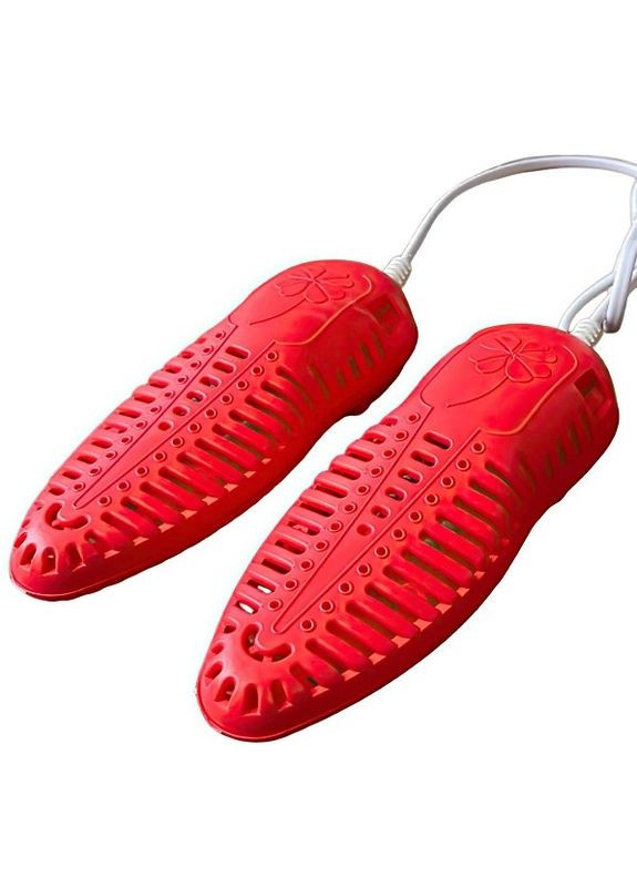 Сушарка для взуття Універсальна електрична 8 W Червоний Попрус (269696847)