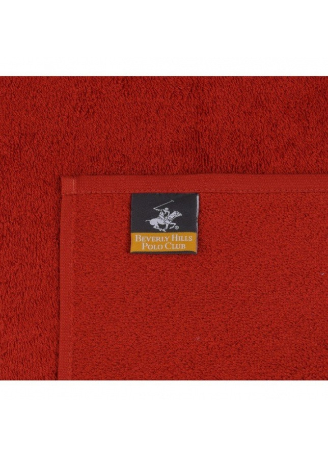 Beverly Hills Polo Club набор полотенец - 355bhp1450 botanik brick red 70*140 орнамент красный производство - Турция