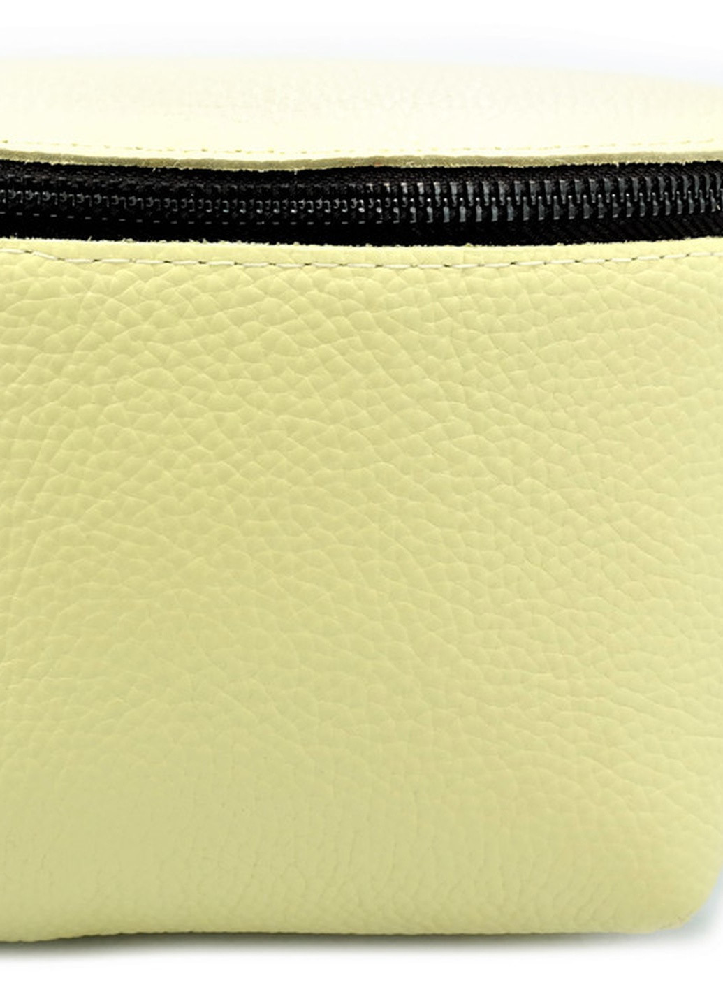 Женская кожаная сумка на пояс бананка цвет жёлтый SKL85-295516 New Trend (259161357)