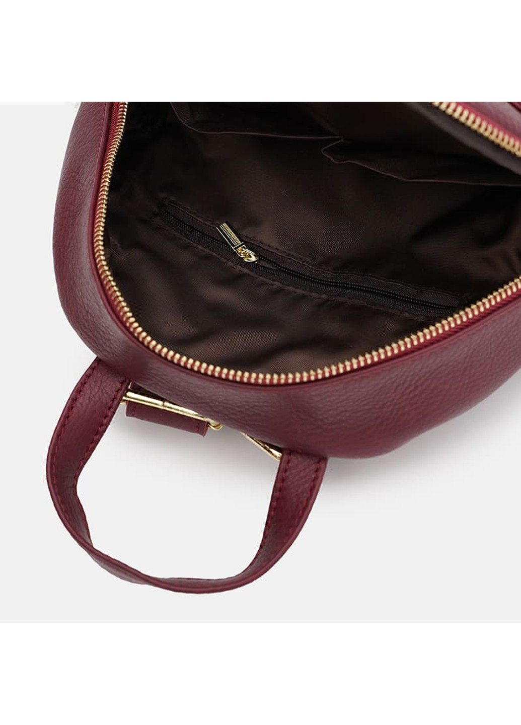 Женский кожаный рюкзак K1172bur-bordo Keizer (266143458)