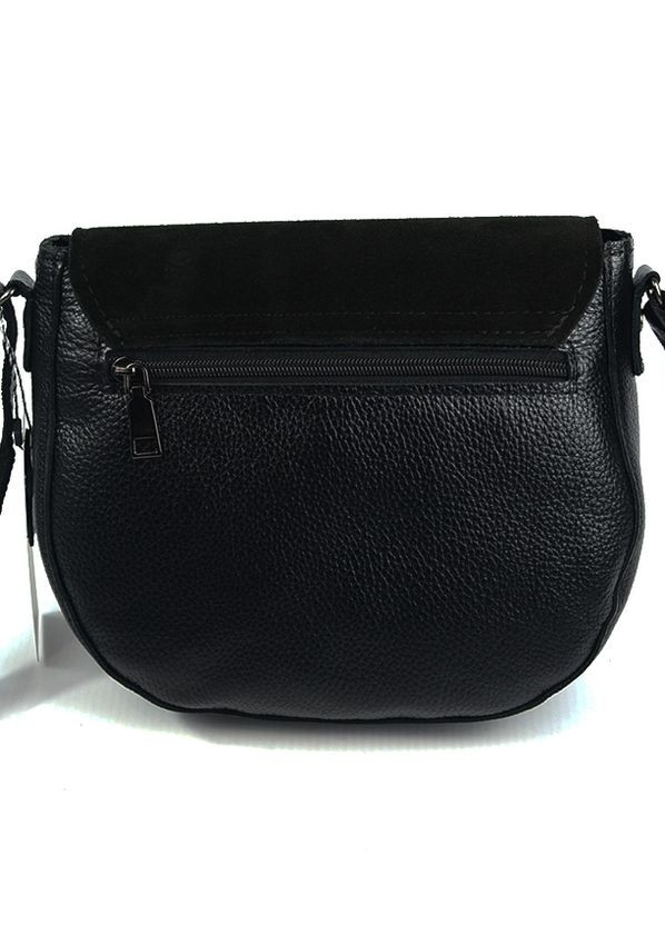 Сумка жіноча замшева маленька чорна через плече Serebro (266423756)