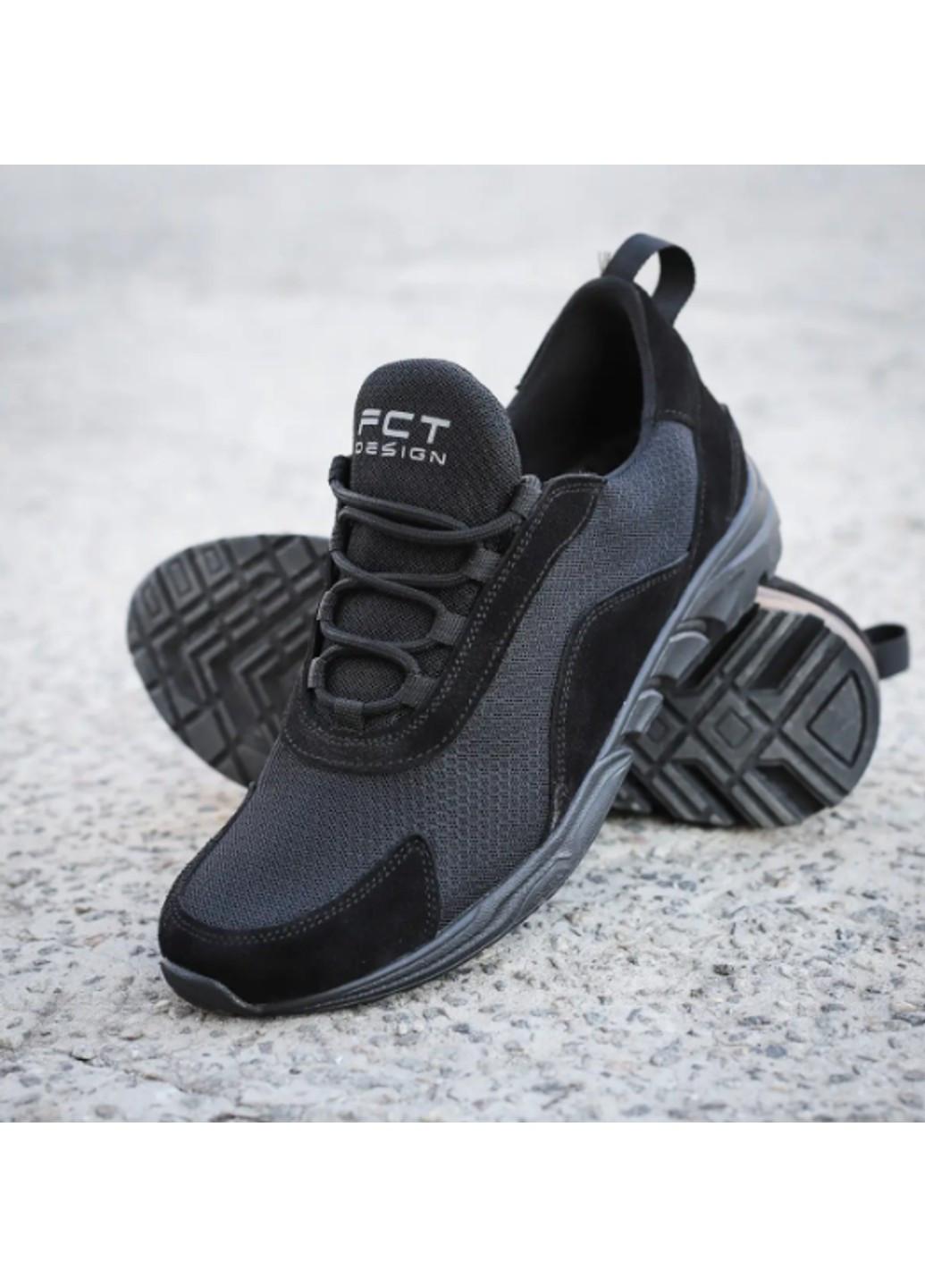 Кросівки тактичні літні Urban N-32 замша чорні на сітці No Brand (259033772)