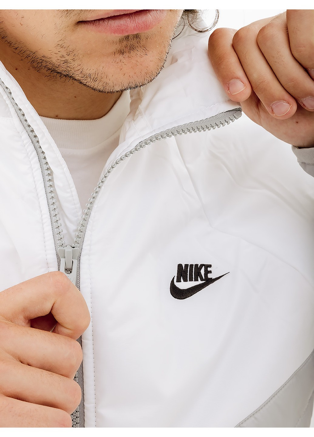 Комбинированная демисезонная куртка midweight puffer Nike