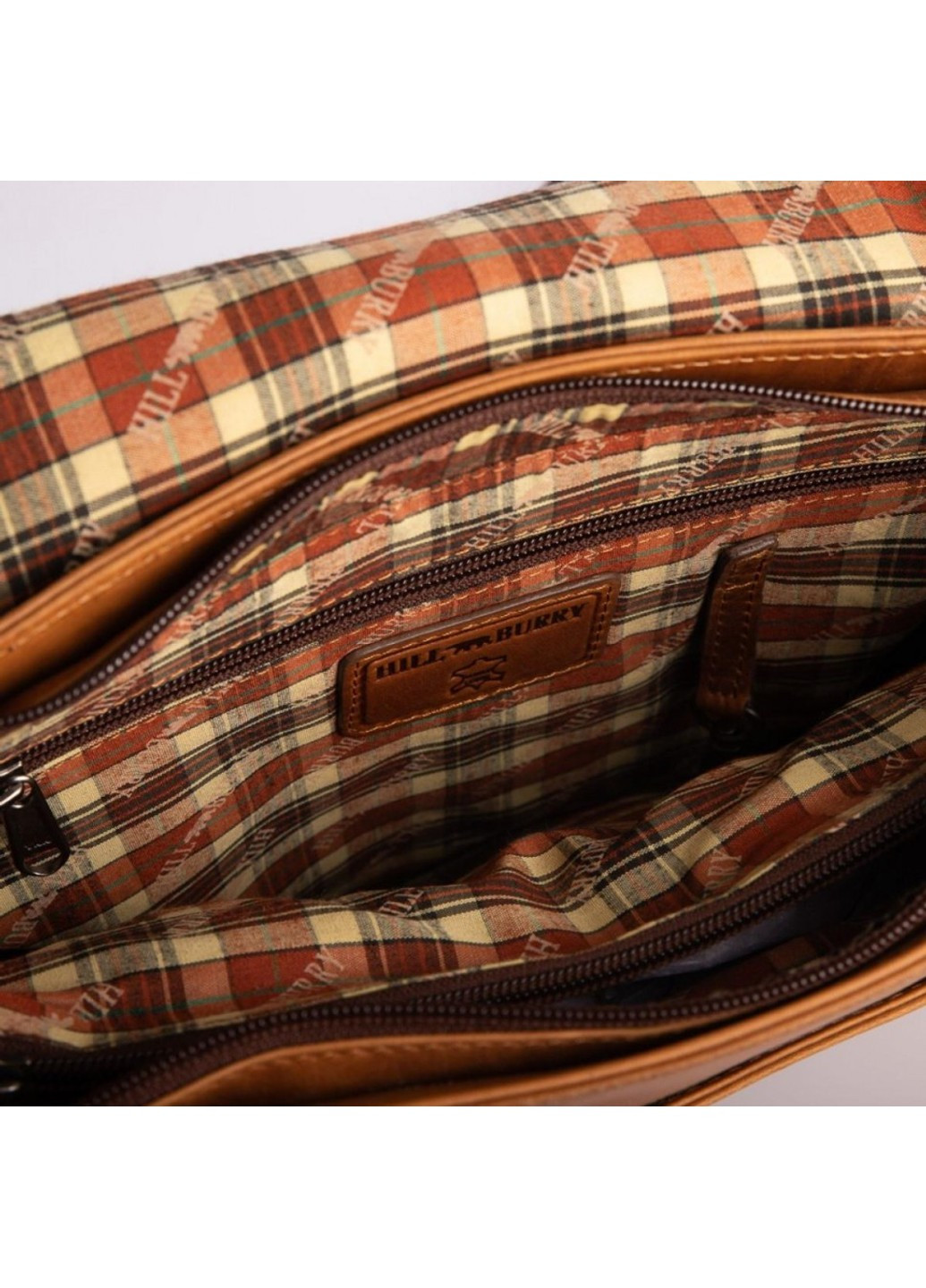 Чоловіча шкіряна сумка над плечовим пагорбом Burry HB3075 Vintage (264566113)