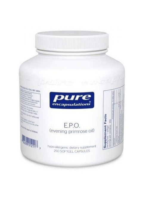 E.P.O. (Evening Primrose Oil) 250 Softgel Capsules PE-01211 Pure Encapsulations (273385174)