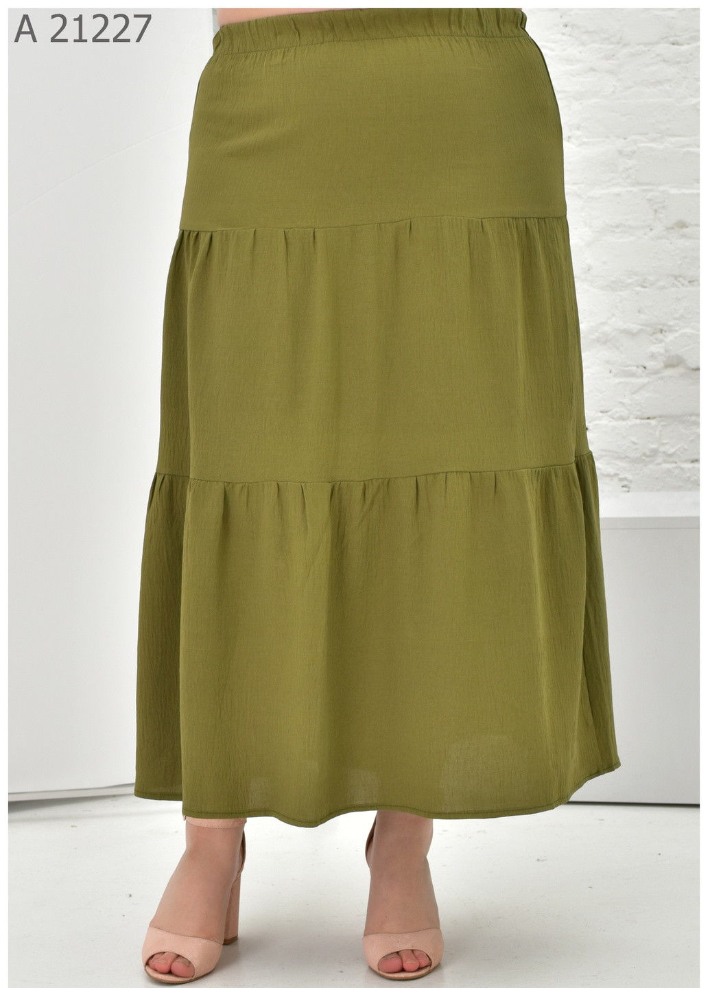 Жіноча літня юбка великого розміру SK (259035610)