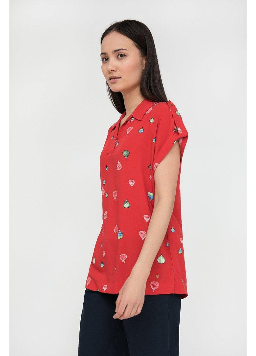 Червона літня блуза s20-14094-341 Finn Flare