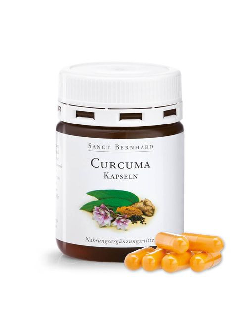 Curcuma 340 mg 60 Caps Sanct Bernhard (276078848)
