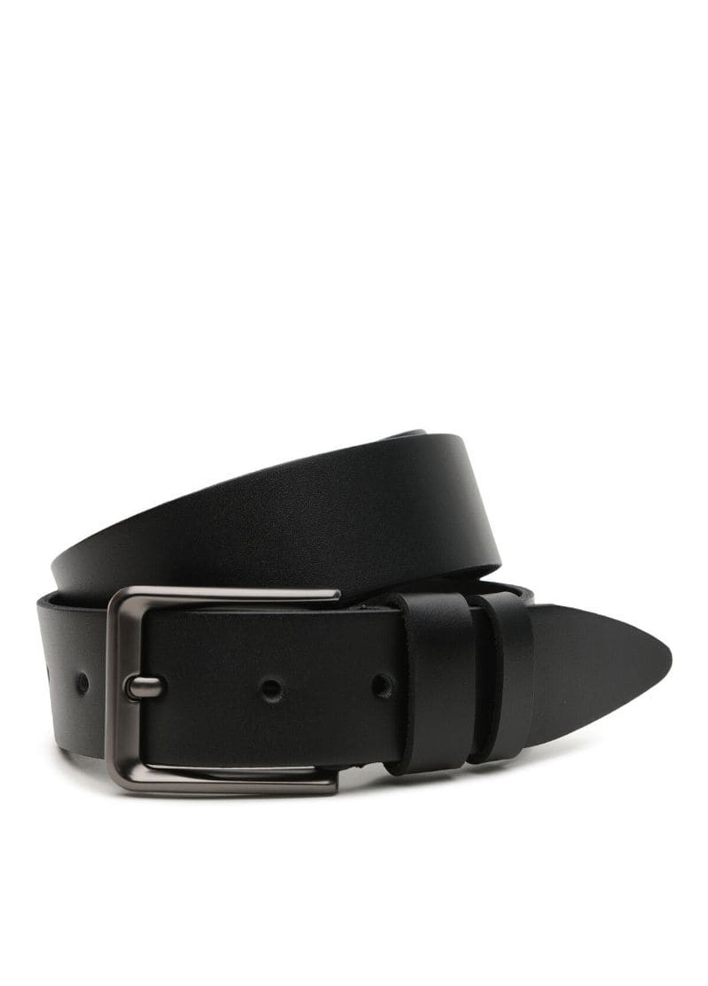 Мужской кожаный ремень V1125GX09-black Borsa Leather (266143228)