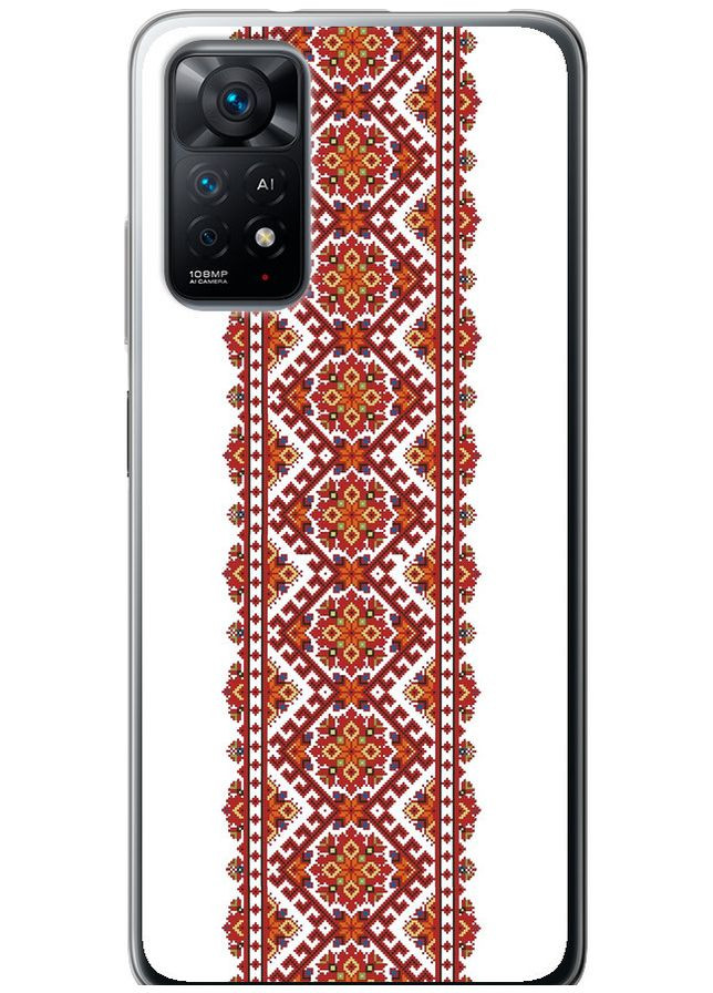 Силиконовый чехол 'Вышиванка 9' для Endorphone Xiaomi Redmi Note 11 (269357176)