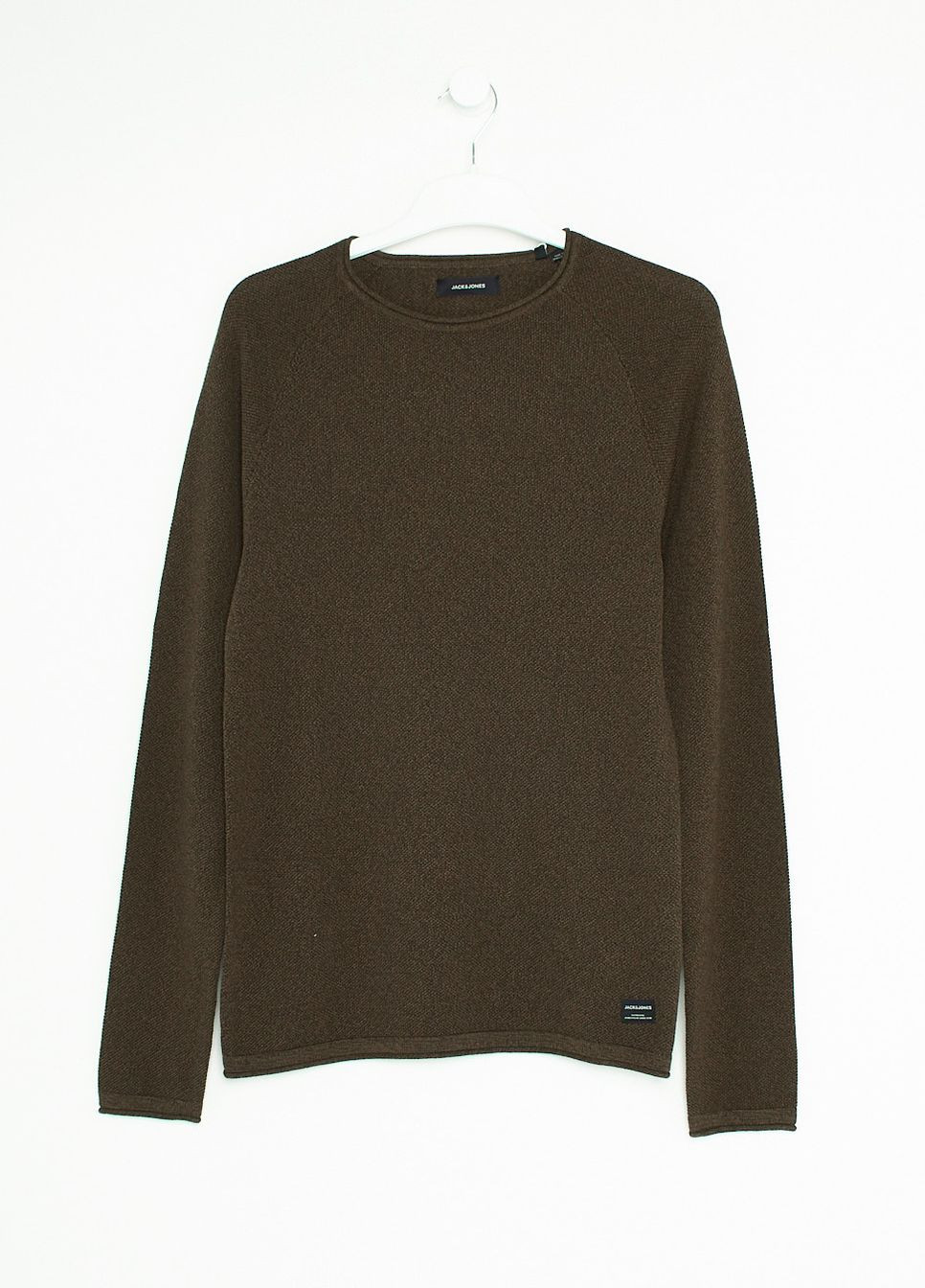 Темно-коричневый джемпер демисезон,темно-коричневий, JACK&JONES