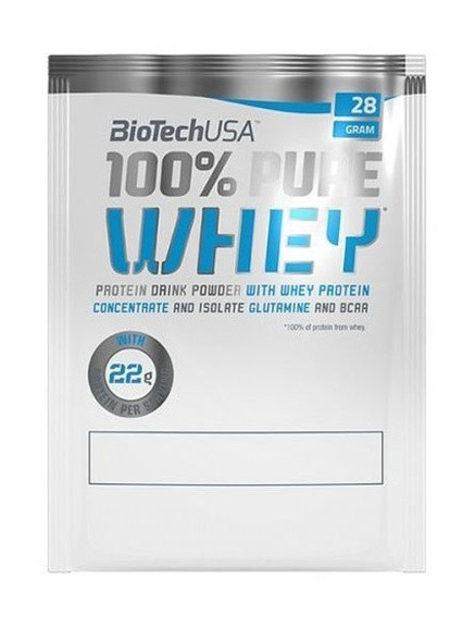 100% Pure Whey 28 g /1 servings/ Bourbon Vanilla Biotechusa (257079632)