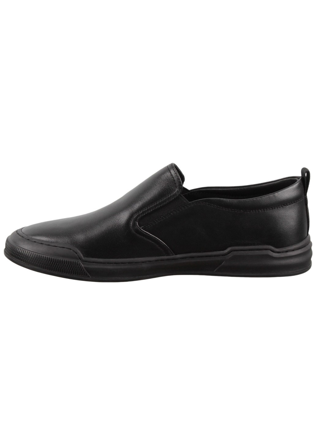 Черные мужские туфли 198980 Fabio Moretti без шнурков