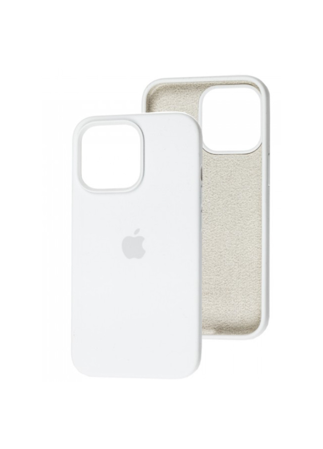 Чохол для iPhone 12/12 Pro Silicone Case White No Brand (257339503)
