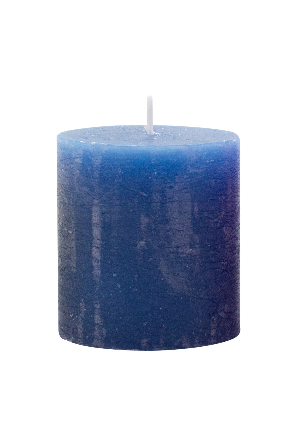 Свічка циліндрична Rustic синя 75*70 (33 год) Candlesense Decor (257033602)