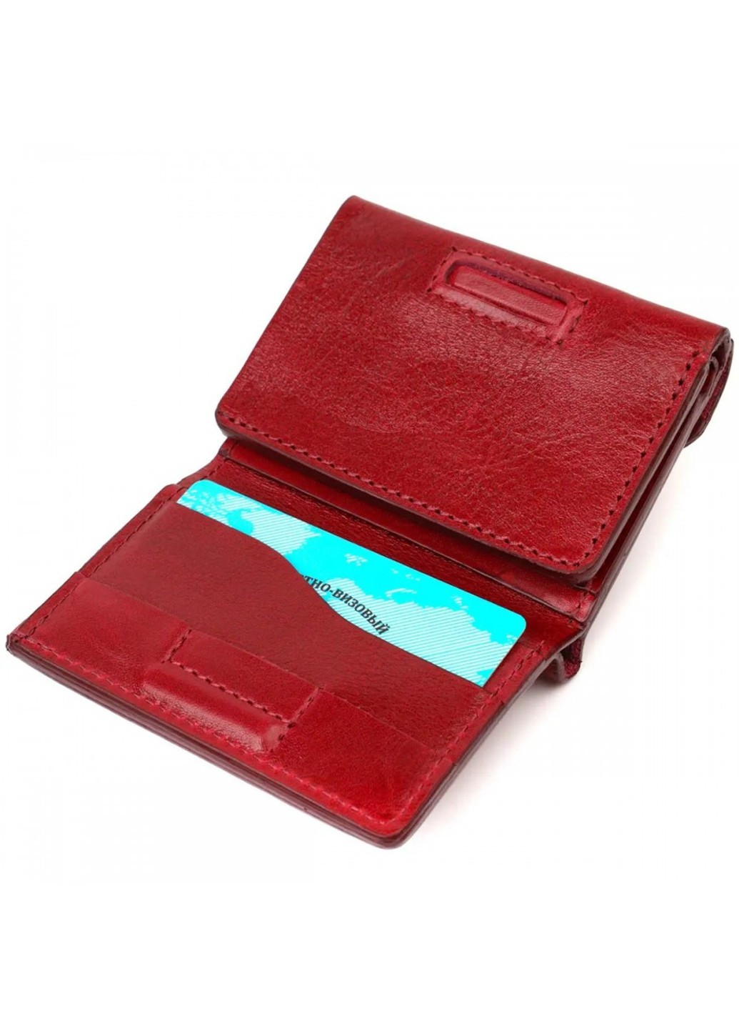 Шкіряний жіночий гаманець ручної роботи 16788 Grande Pelle (269089191)