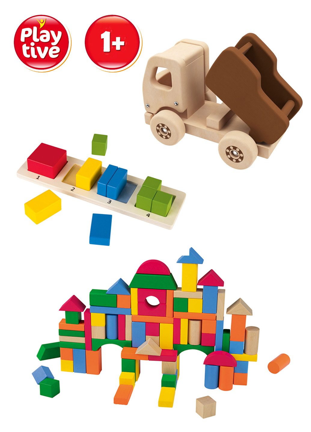 Іграшки для дітей (3 набори) Playtive (260600406)