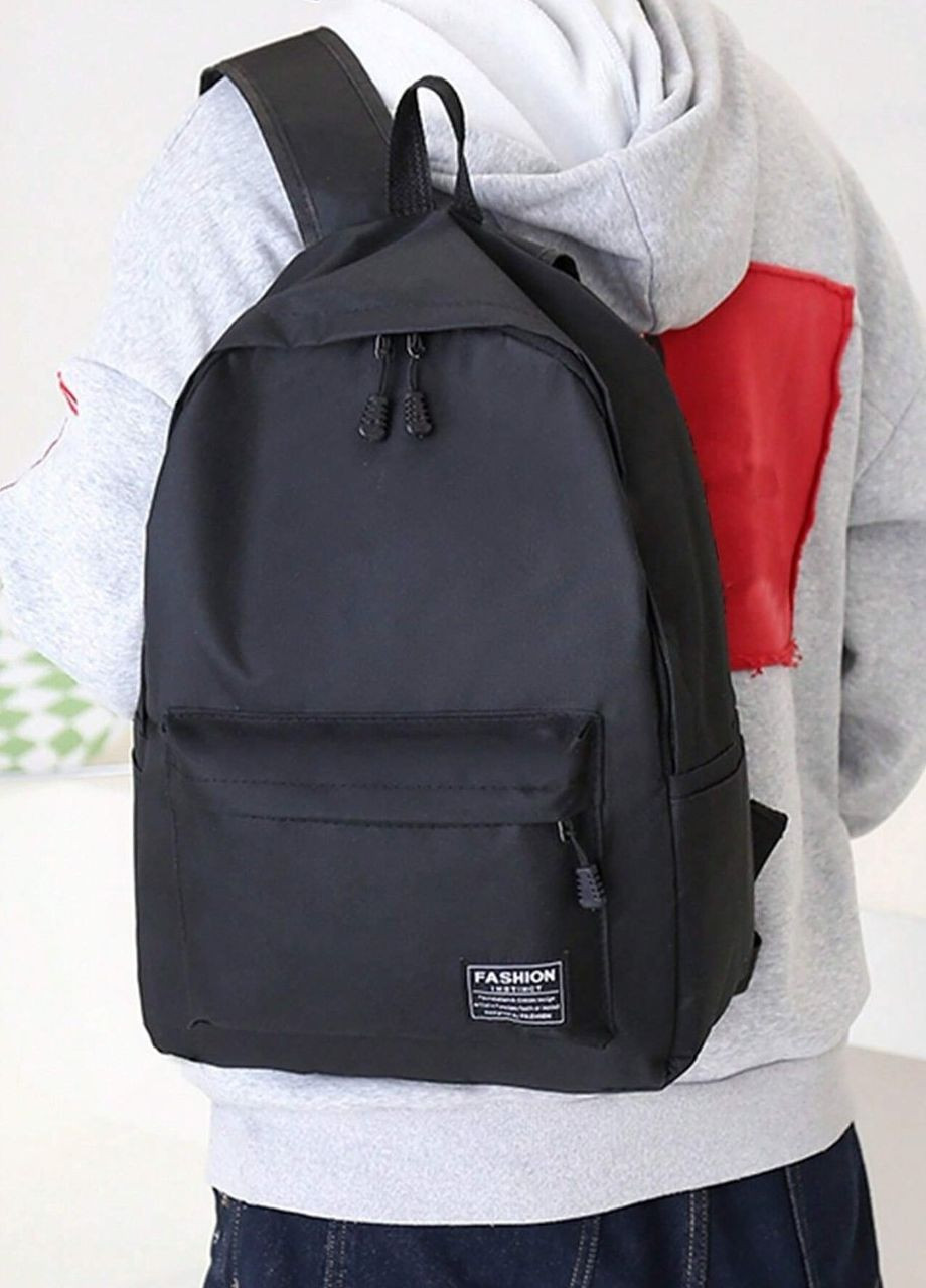 Рюкзак шкільний портфель чоловічий жіночий FASHION чорний No Brand (276459219)