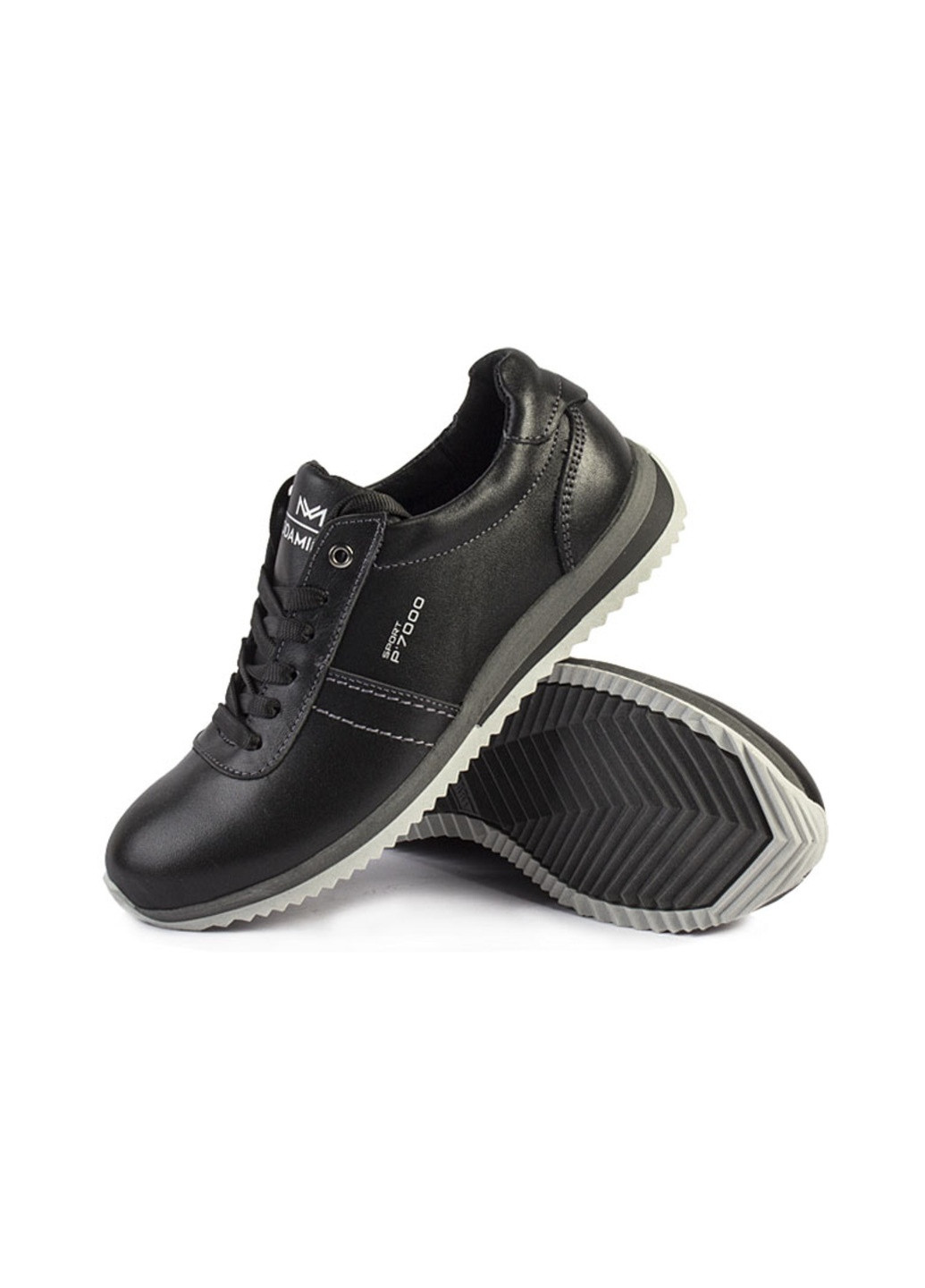 Чорні Осінні кросівки підліткові для хлопців бренду 7411986_(0) ModaMilano