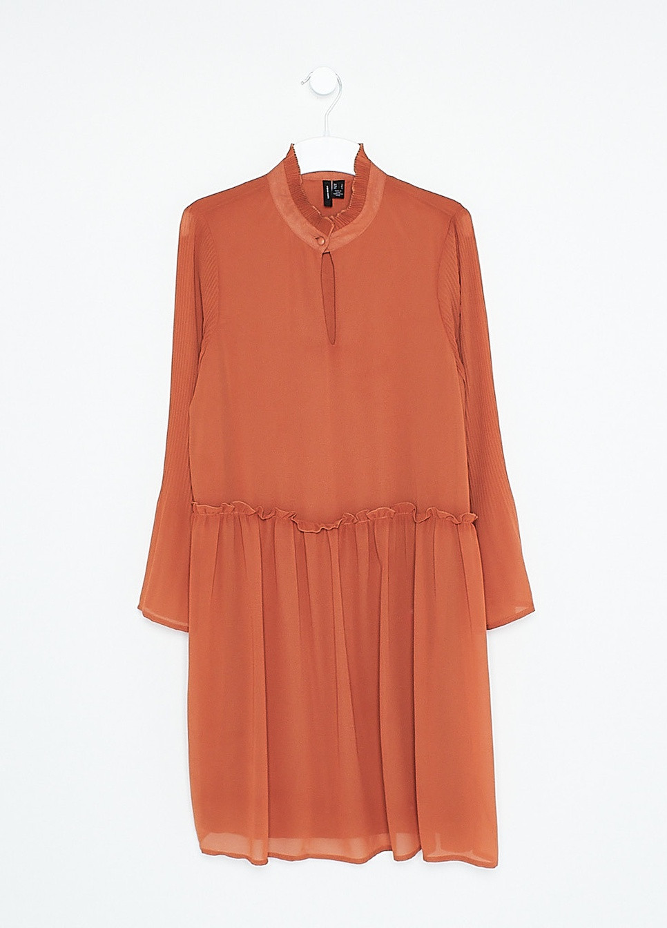 Помаранчева сукня демісезон,морквяний, Vero Moda