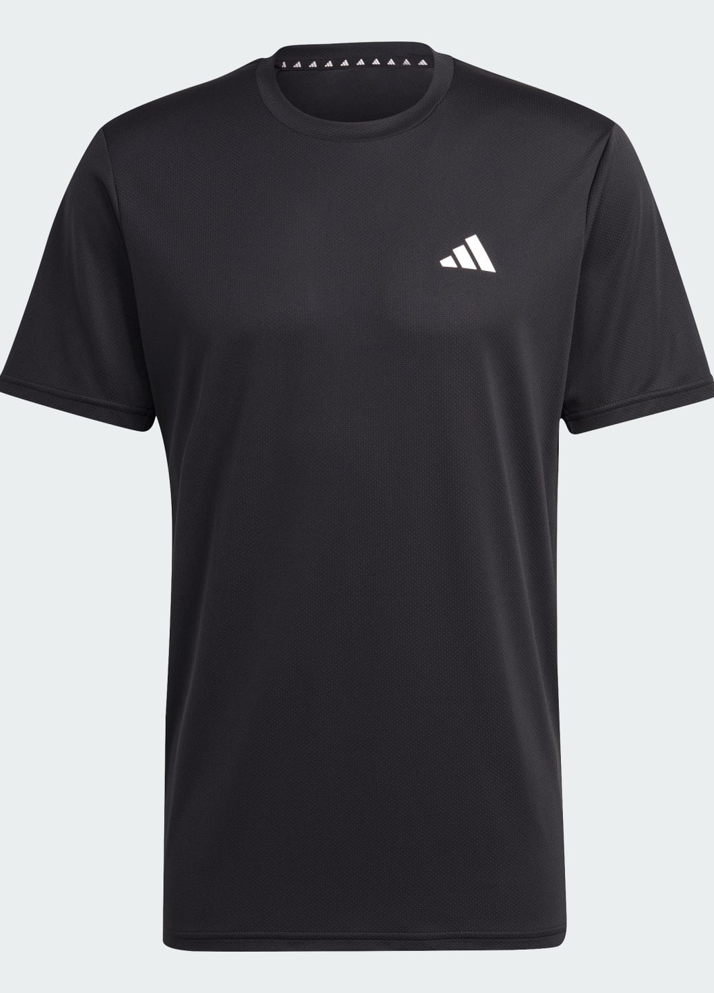 Чорна футболка для тренувань train essentials adidas