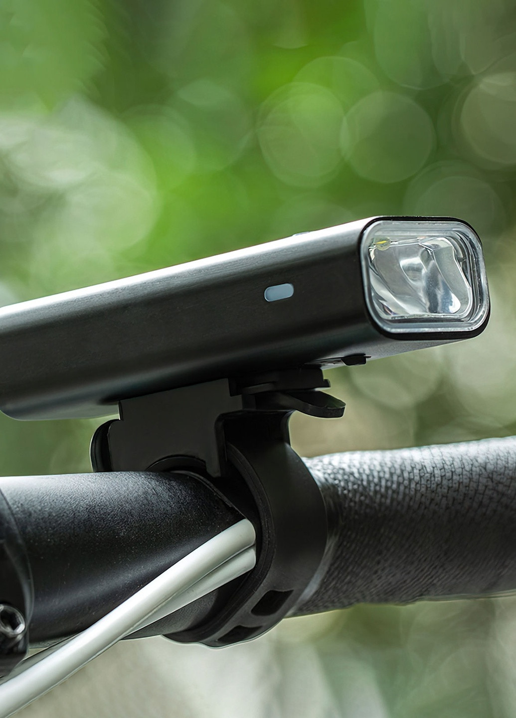 Ліхтарик для велосипеда з акумулятором / велофара / YQ-QD400LM 8726 Чорний 64997 Rockbros (258053936)