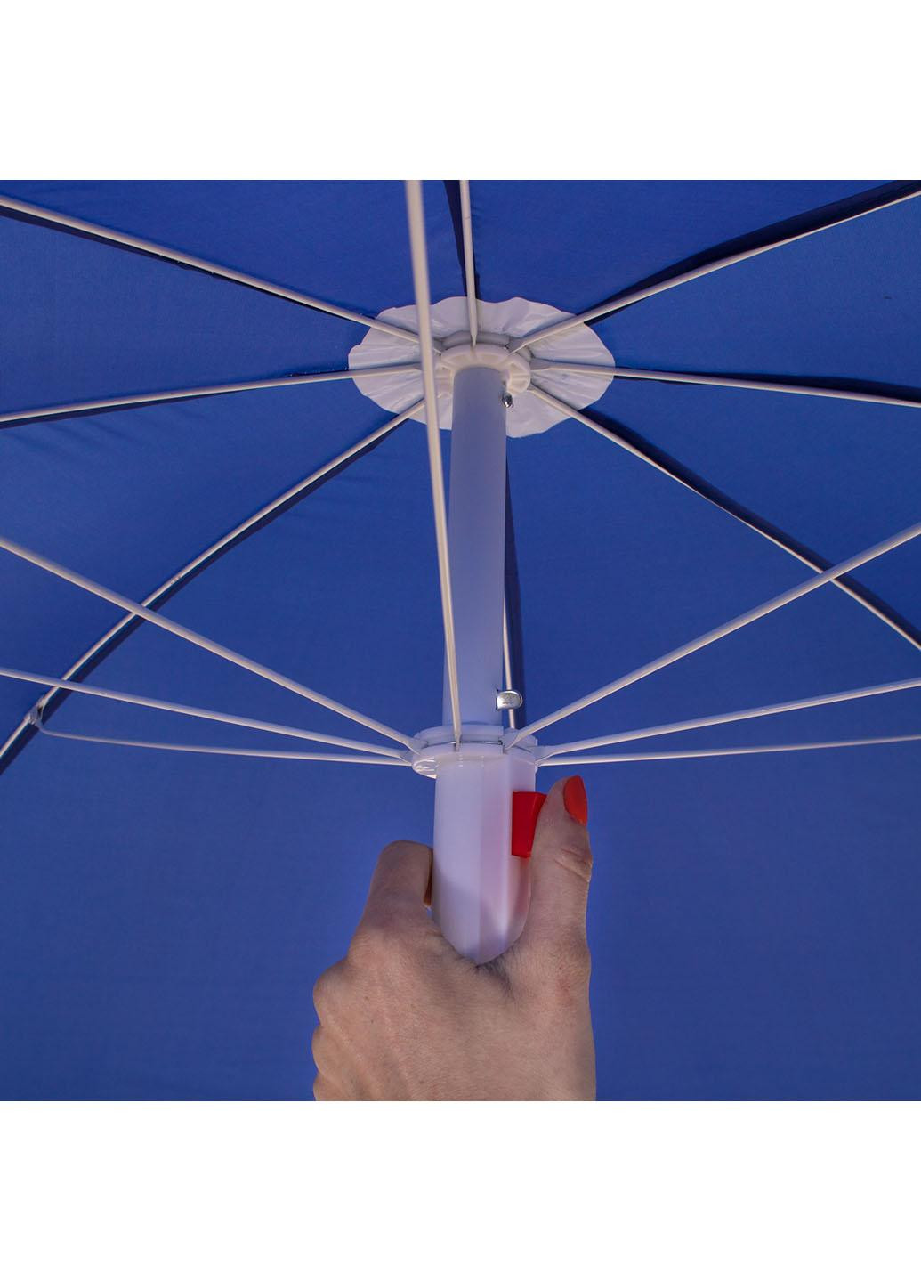 Пляжна парасоля 180 см з регульованою висотою та нахилом BU0022 Springos (258354757)