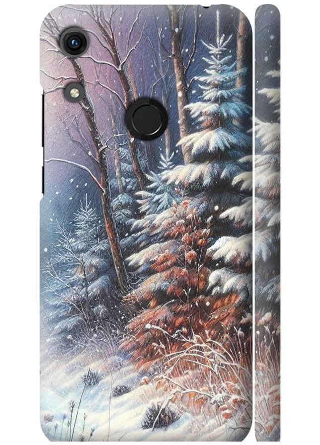 3D пластиковий матовий чохол 'Зимовий пейзаж' для Endorphone Huawei Y6s (275458976)