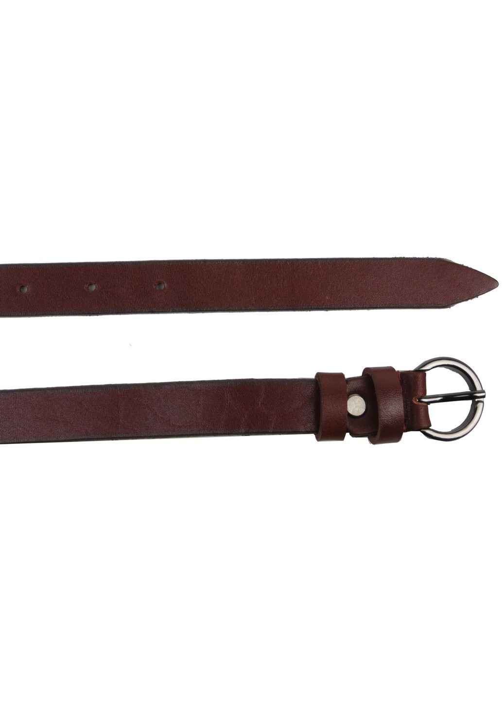Женский кожаный ремень 1426-20 коричневый Skipper (266143665)