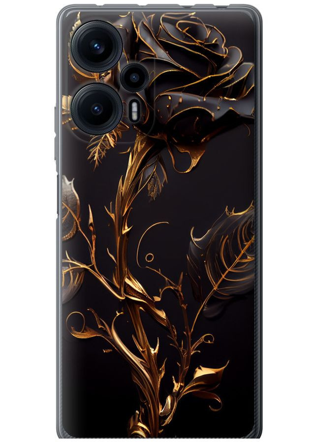 Силиконовый чехол 'Роза 3' для Endorphone Xiaomi Poco F5 (269108161)