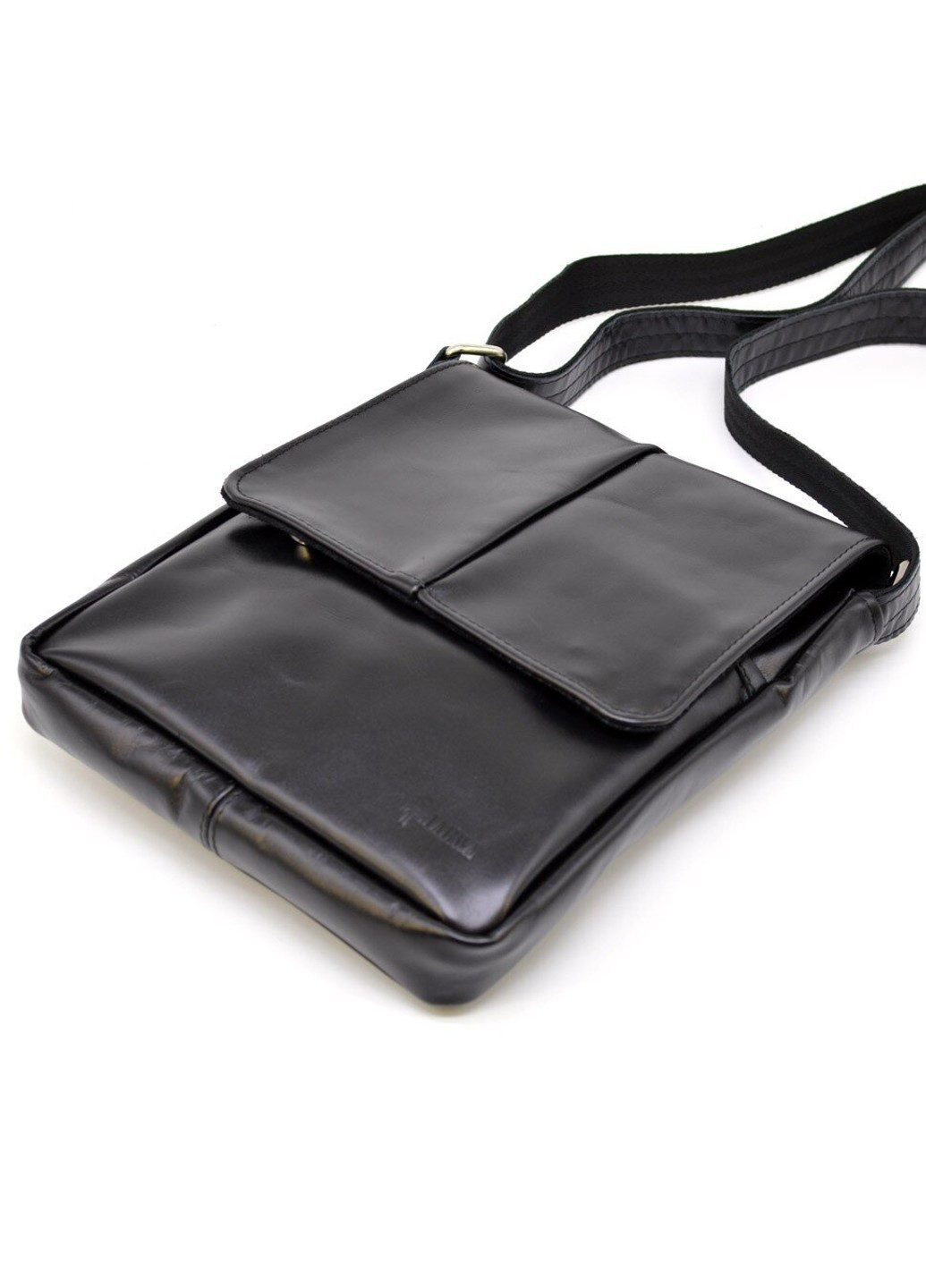 Чоловіча шкіряна чорна сумка ga-1301-4lx TARWA (272597003)