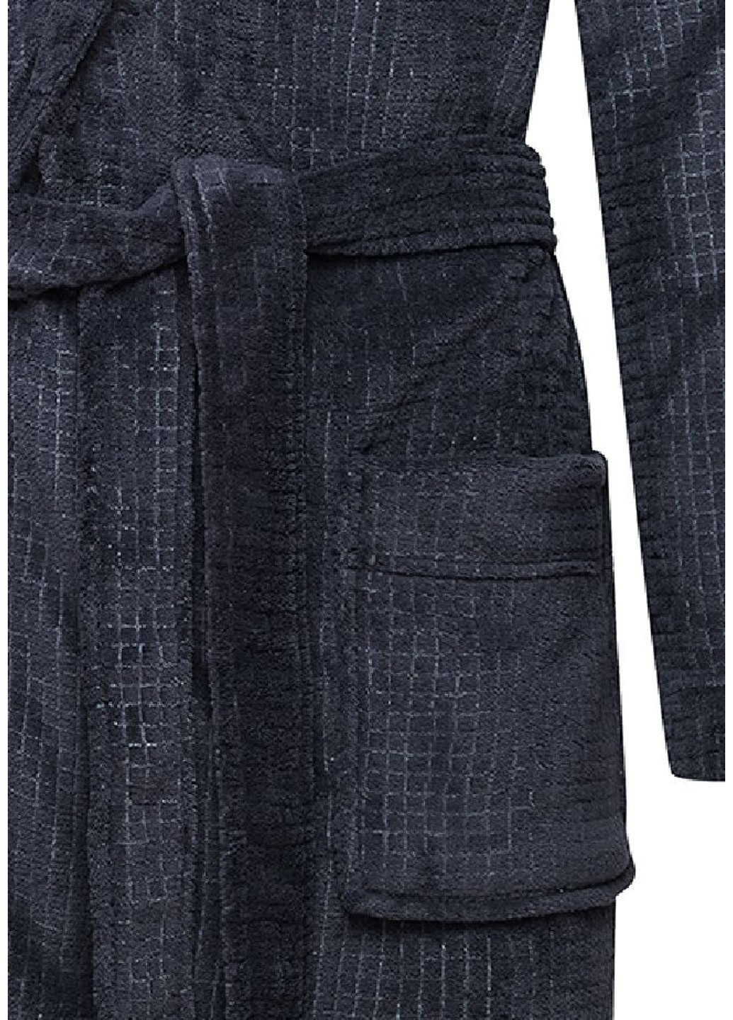 Элегантный мужской халат URBAN серый 40982 Henderson (260953317)