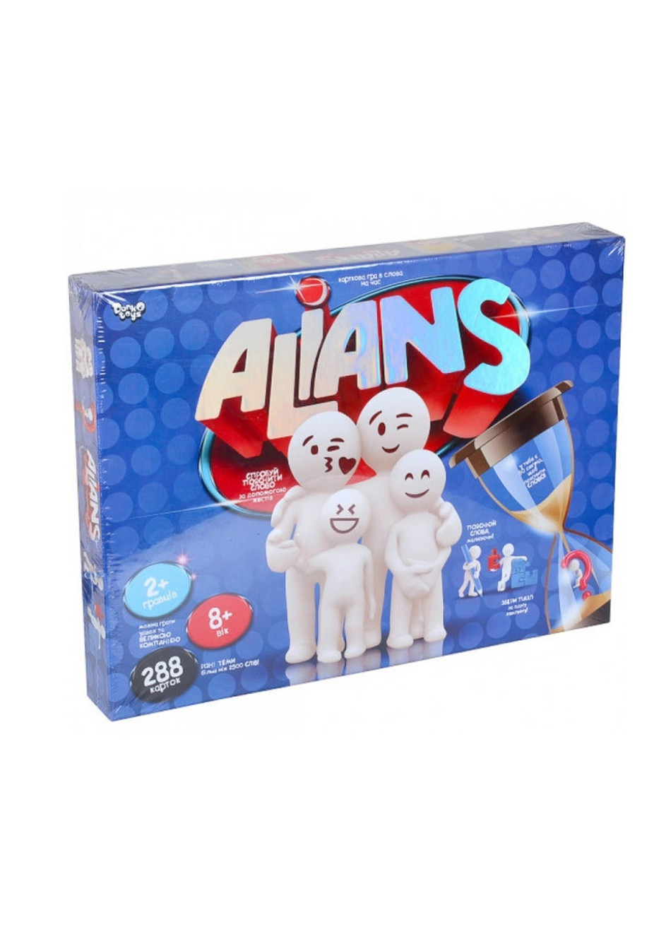 Настольная развлекательная игра "ALIANS" цвет разноцветный ЦБ-00218764 Danko Toys (259465714)