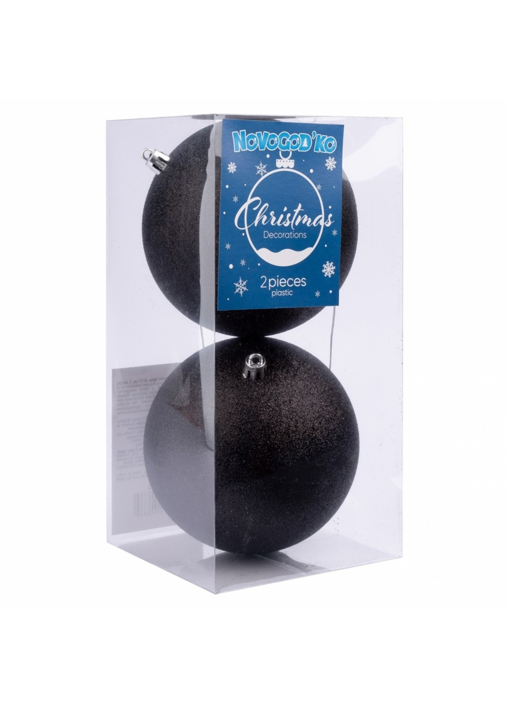 Набор из 2 шаров Новогодько d-12 см 974432 Novogod'ko (269387131)