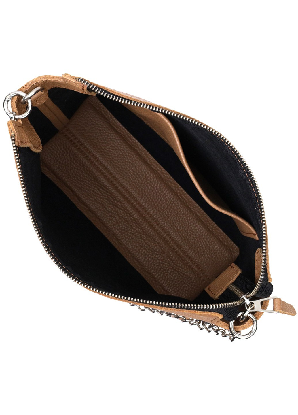 Лаконичная вместительная сумка для женщин из натуральной кожи 11696 Бежевая Grande Pelle (267507141)