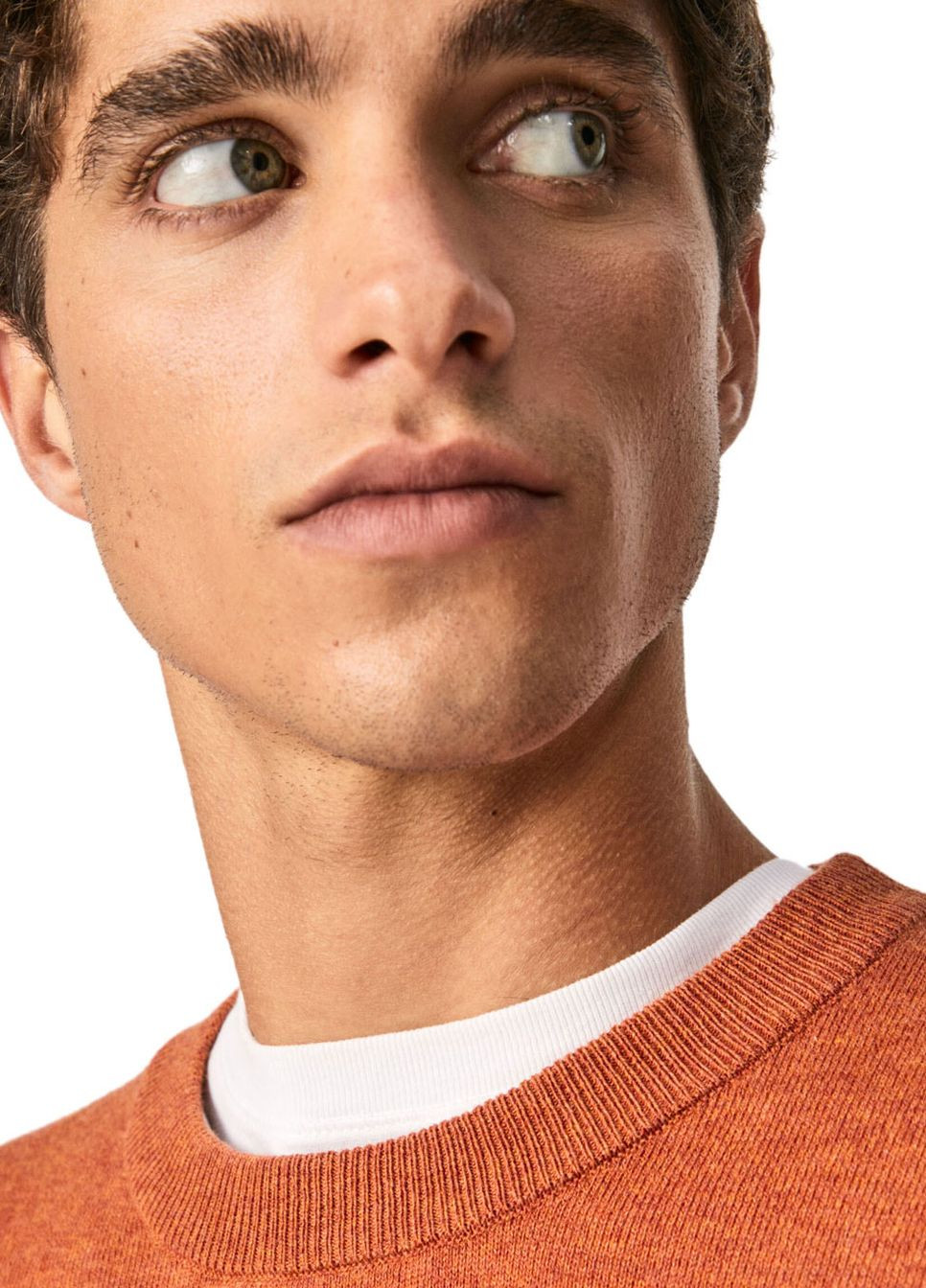 Оранжевый свитер Pepe Jeans