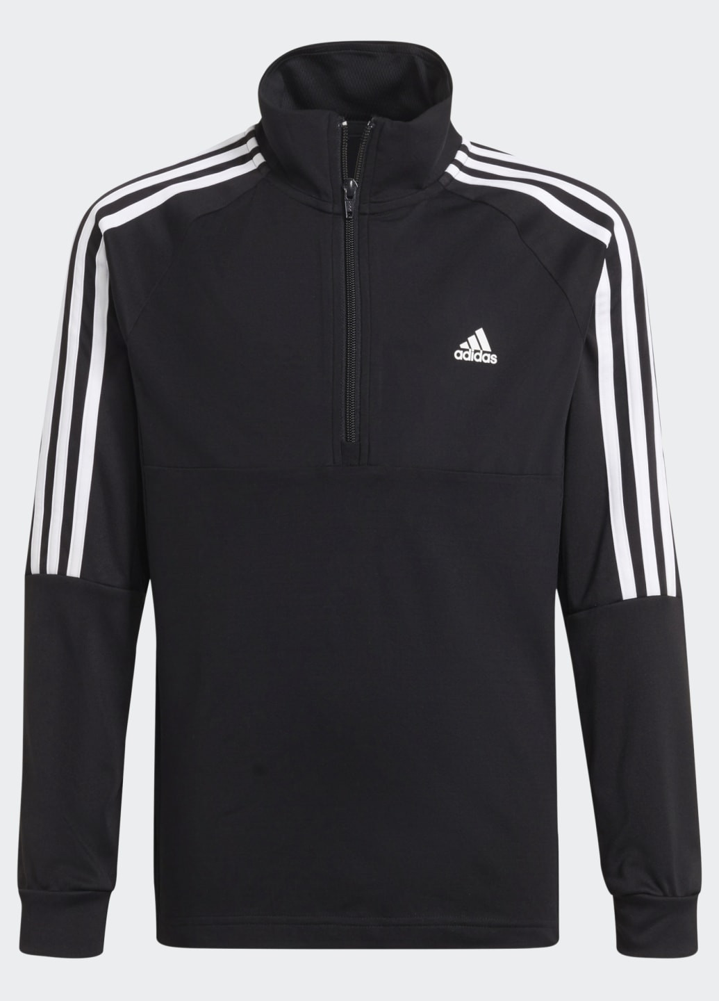 Черная летняя спортивная куртка sereno 1/4-zip adidas