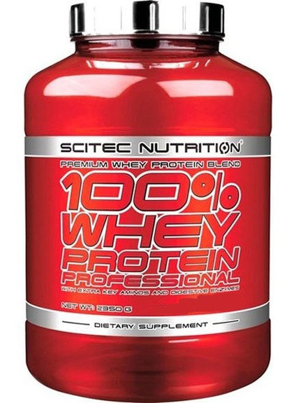 100% Whey Protein Professional 2350 g /78 servings/ Vanilla Very Berry Scitec Nutrition (256720190)