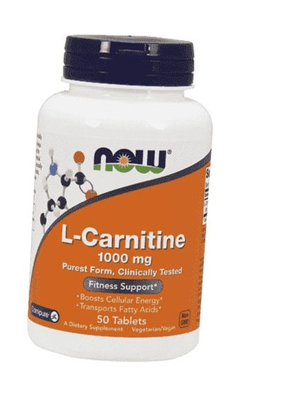 L-Carnitine 1000 mg 50 Tabs Now Foods (256722791)