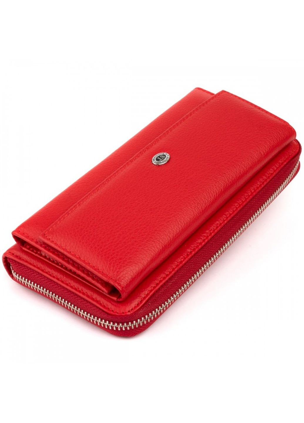 Жіночий шкіряний гаманець ST Leather 19299 Червоний ST Leather Accessories (262453841)