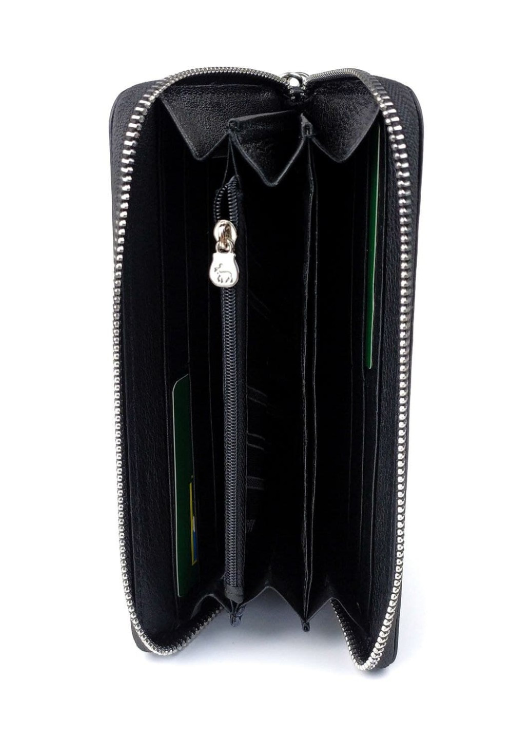 Кожаное мужское портмоне с ручкой MC-802-1 (JZ6708) черный Marco Coverna (259737038)