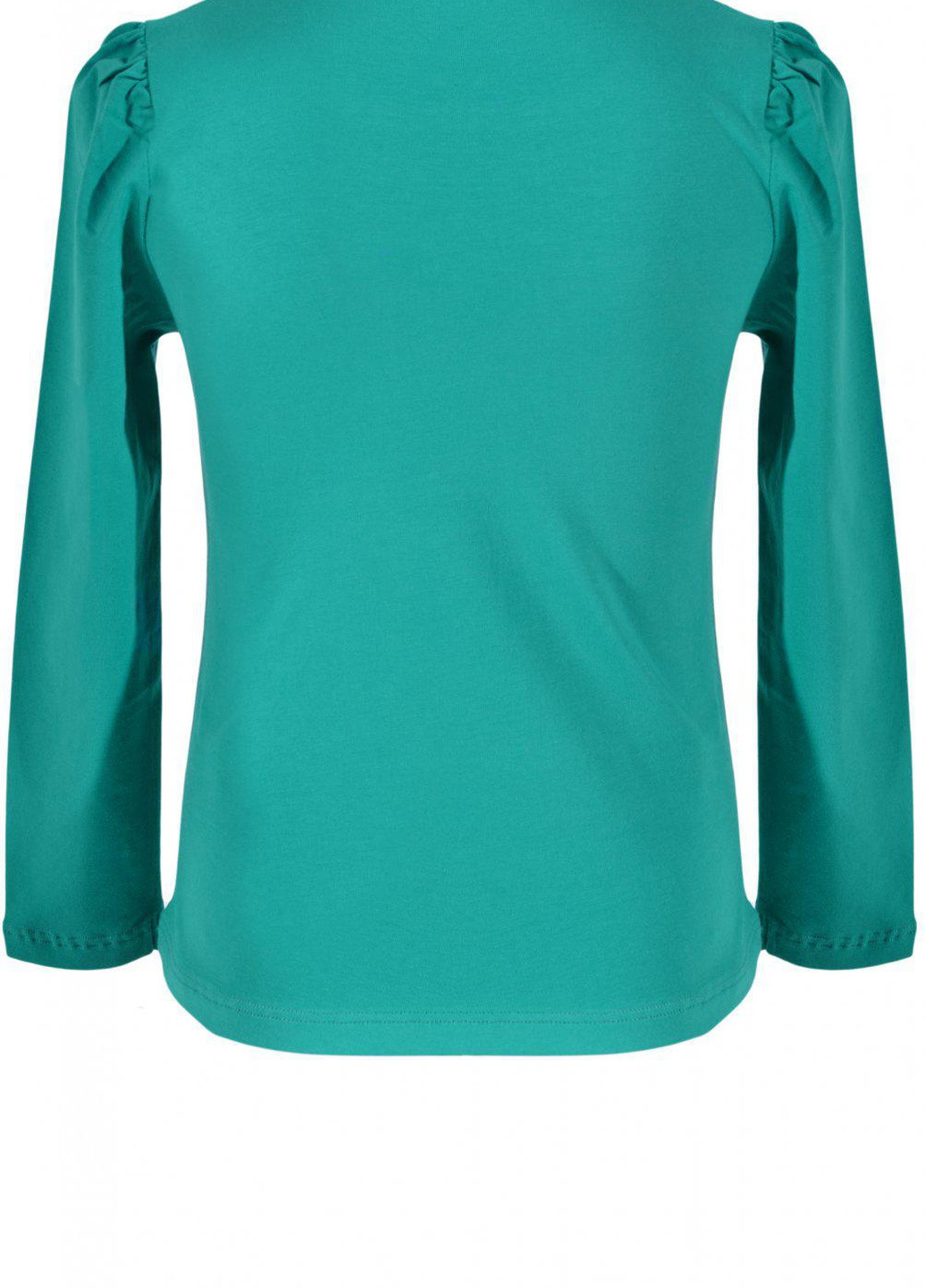Синя футболки батник дівчинка (w019-28) Lemanta
