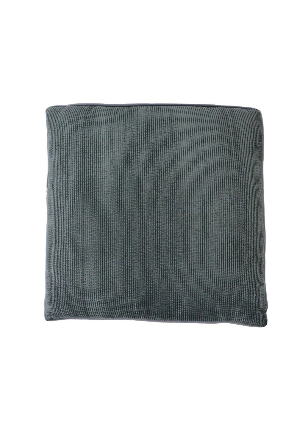 М'яка декоративна подушка в смужку 50х50 см сіра Lidl (276254511)