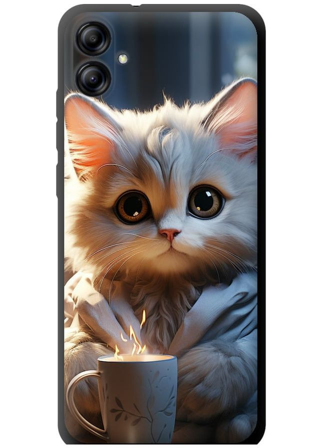 TPU чехол 'White cat' для Endorphone Samsung Galaxy A04e A042F (265398597)