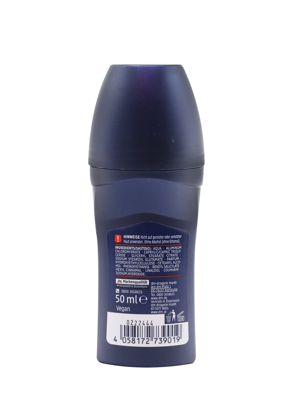 Роликовий дезодорант чоловічий Extra Dry 50 мл Balea (256550173)